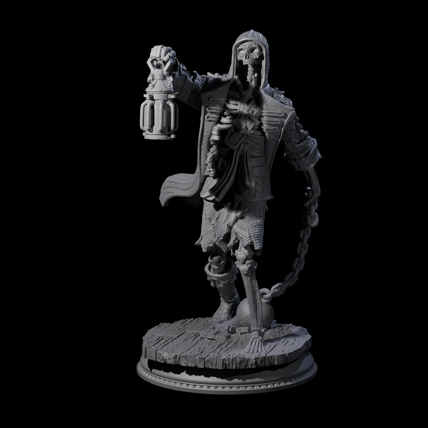 Falling Apart Pirate Skeleton Scallywag A Miniature for Dungeons and Dragons, Pathfinder or other TTRPGs