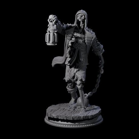 Falling Apart Pirate Skeleton Scallywag A Miniature for Dungeons and Dragons, Pathfinder or other TTRPGs