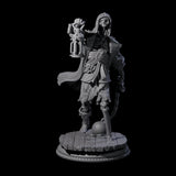Falling Apart Pirate Skeleton Scallywag A Miniature for Dungeons and Dragons, Pathfinder or other TTRPGs