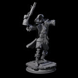 Falling Apart Pirate Skeleton Scallywag B Miniature for Dungeons and Dragons, Pathfinder or other TTRPGs