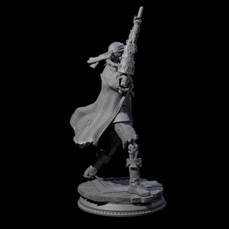 Falling Apart Pirate Skeleton Scallywag B Miniature for Dungeons and Dragons, Pathfinder or other TTRPGs