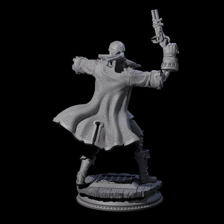 Falling Apart Pirate Skeleton Scallywag B Miniature for Dungeons and Dragons, Pathfinder or other TTRPGs