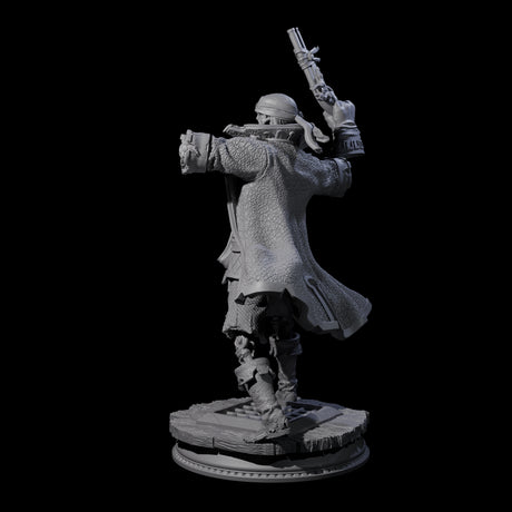 Falling Apart Pirate Skeleton Scallywag B Miniature for Dungeons and Dragons, Pathfinder or other TTRPGs