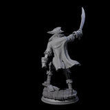 Falling Apart Pirate Skeleton Scallywag C Miniature for Dungeons and Dragons, Pathfinder or other TTRPGs