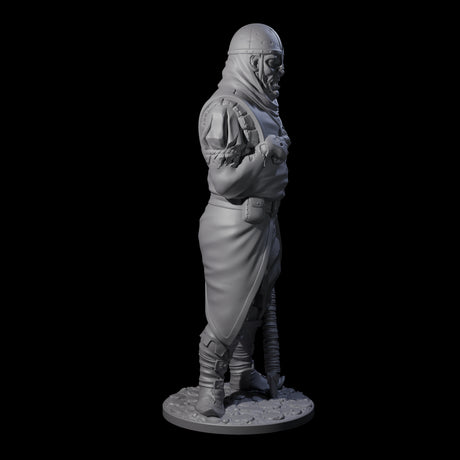 Falling Apart Zombie Soldier A Miniature for Dungeons and Dragons, Pathfinder or other TTRPGs