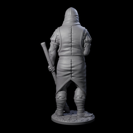 Falling Apart Zombie Soldier A Miniature for Dungeons and Dragons, Pathfinder or other TTRPGs