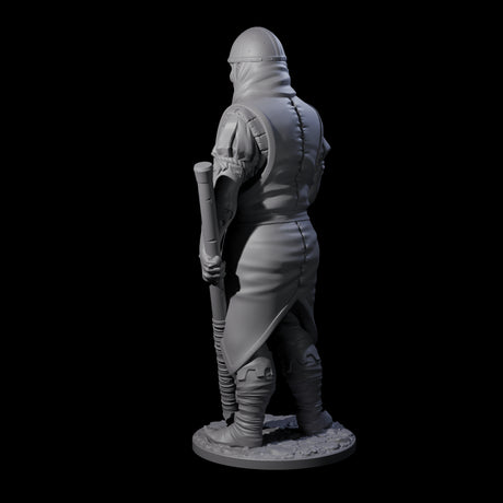 Falling Apart Zombie Soldier A Miniature for Dungeons and Dragons, Pathfinder or other TTRPGs