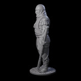 Falling Apart Zombie Soldier A Miniature for Dungeons and Dragons, Pathfinder or other TTRPGs