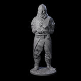 Falling Apart Zombie Soldier B Miniature for Dungeons and Dragons, Pathfinder or other TTRPGs