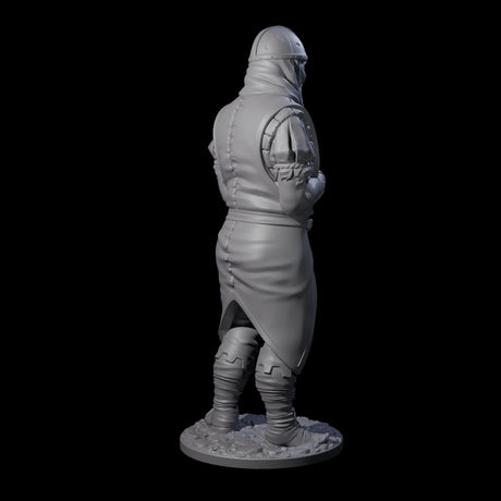 Falling Apart Zombie Soldier B Miniature for Dungeons and Dragons, Pathfinder or other TTRPGs