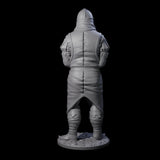 Falling Apart Zombie Soldier B Miniature for Dungeons and Dragons, Pathfinder or other TTRPGs