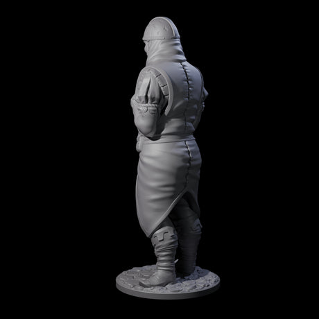 Falling Apart Zombie Soldier B Miniature for Dungeons and Dragons, Pathfinder or other TTRPGs