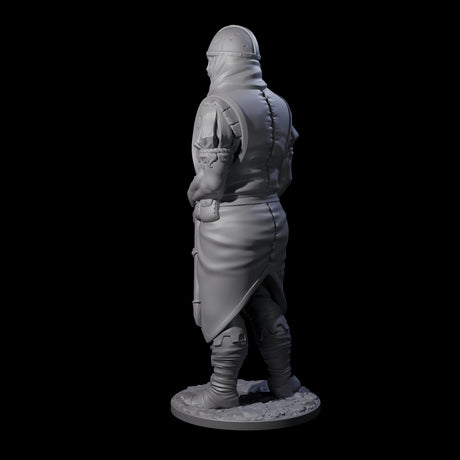 Falling Apart Zombie Soldier C Miniature for Dungeons and Dragons, Pathfinder or other TTRPGs