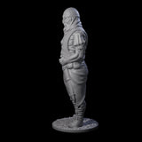 Falling Apart Zombie Soldier C Miniature for Dungeons and Dragons, Pathfinder or other TTRPGs