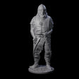 Falling Apart Zombie Soldier C Miniature for Dungeons and Dragons, Pathfinder or other TTRPGs