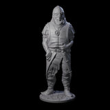 Falling Apart Zombie Soldier C Miniature for Dungeons and Dragons, Pathfinder or other TTRPGs