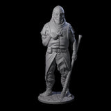 Falling Apart Zombie Soldiers Miniature for Dungeons and Dragons, Pathfinder or other TTRPGs