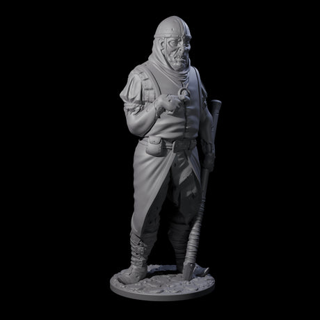 Falling Apart Zombie Soldiers Miniature for Dungeons and Dragons, Pathfinder or other TTRPGs