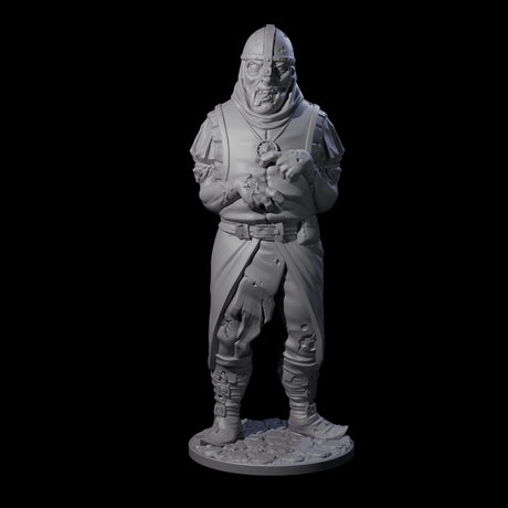Falling Apart Zombie Soldiers Miniature for Dungeons and Dragons, Pathfinder or other TTRPGs