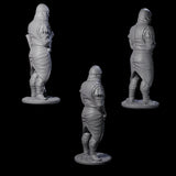 Falling Apart Zombie Soldiers Miniature for Dungeons and Dragons, Pathfinder or other TTRPGs