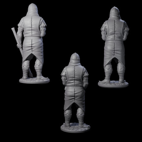 Falling Apart Zombie Soldiers Miniature for Dungeons and Dragons, Pathfinder or other TTRPGs