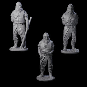 Falling Apart Zombie Soldiers Miniature for Dungeons and Dragons, Pathfinder or other TTRPGs