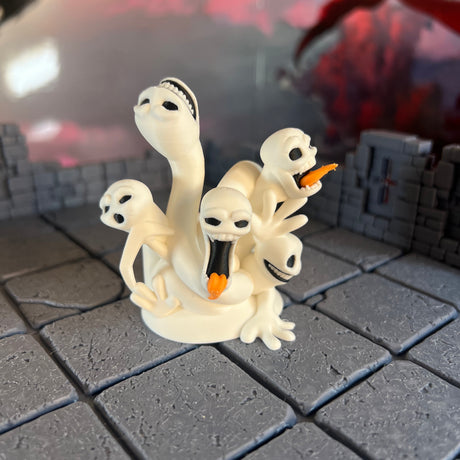 False Hydra Multicolour Table Ready Miniature Miniature for Dungeons and Dragons, Pathfinder or other TTRPGs