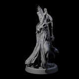 Fanatical Orcale D Miniature for Dungeons and Dragons, Pathfinder or other TTRPGs