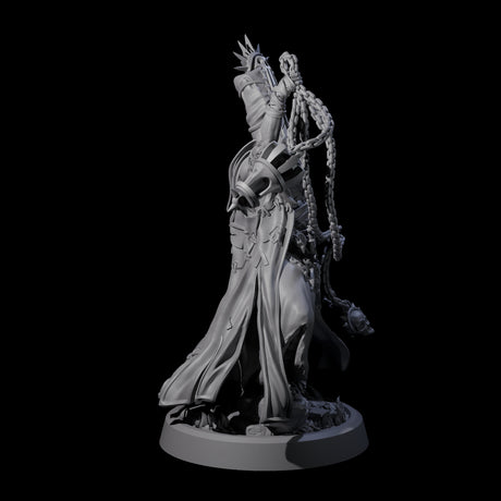 Fanatical Orcale D Miniature for Dungeons and Dragons, Pathfinder or other TTRPGs