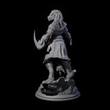Fast Dragonborn Rogue Miniature for Dungeons and Dragons, Pathfinder or other TTRPGs