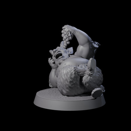 Fat Mischievous Satyr B Miniature for Dungeons and Dragons, Pathfinder or other TTRPGs