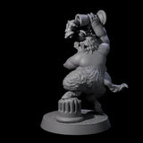 Fat Mischievous Satyr D Miniature for Dungeons and Dragons, Pathfinder or other TTRPGs