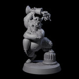 Fat Mischievous Satyr D Miniature for Dungeons and Dragons, Pathfinder or other TTRPGs