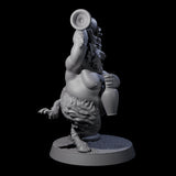 Fat Mischievous Satyr D Miniature for Dungeons and Dragons, Pathfinder or other TTRPGs