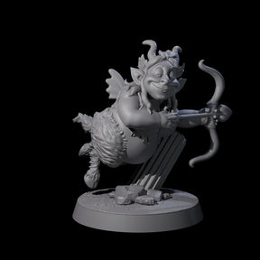Fat Mischievous Satyr E Miniature for Dungeons and Dragons, Pathfinder or other TTRPGs
