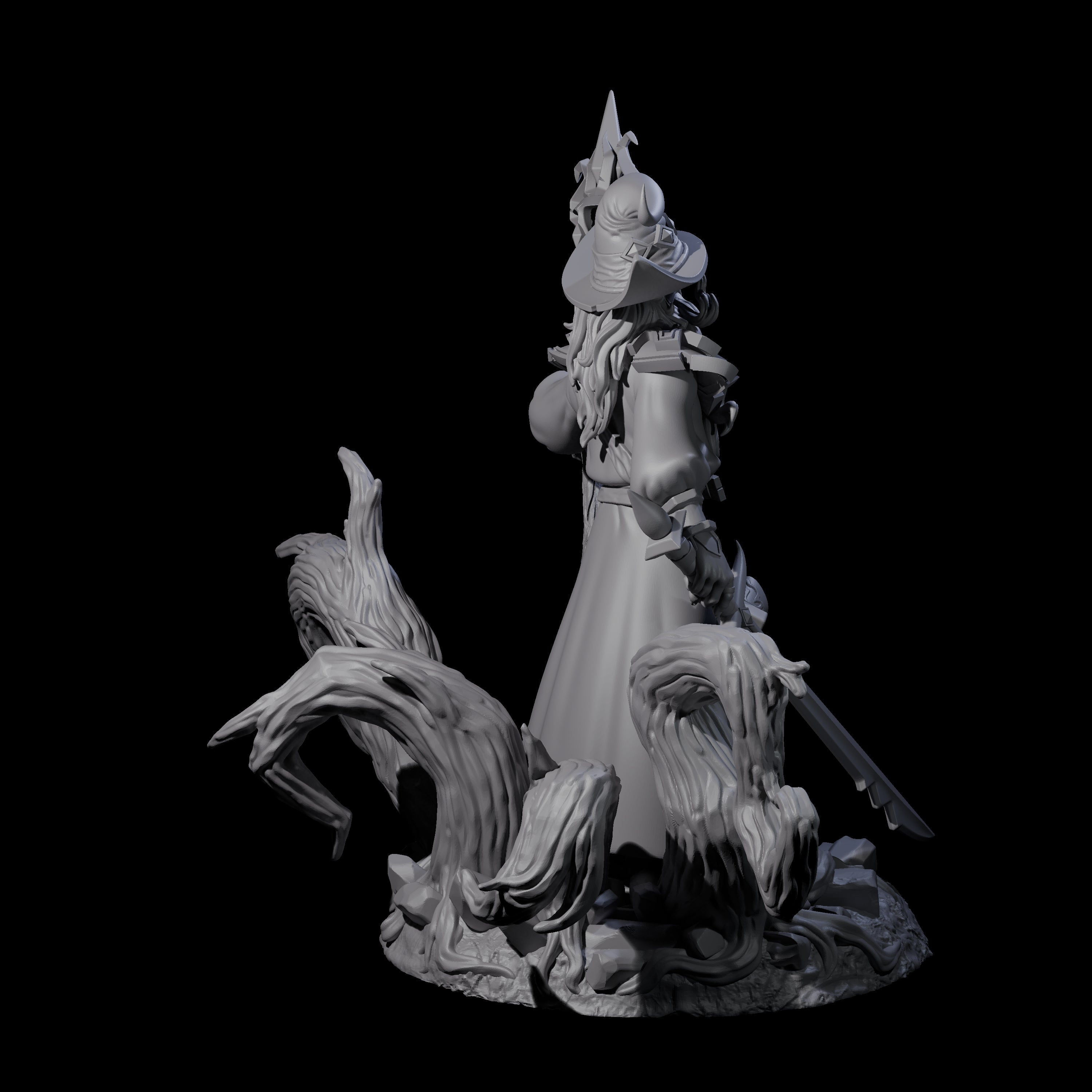 Fearless Archmage Miniature for Dungeons and Dragons, Pathfinder or other TTRPGs