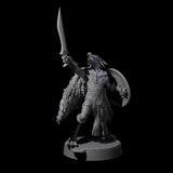 Fearless Kobold General Miniature for Dungeons and Dragons, Pathfinder or other TTRPGs