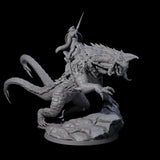 Fearless Kobold General on Siege Drake Miniature for Dungeons and Dragons, Pathfinder or other TTRPGs