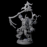 Fearsome Orc Leader Miniature for Dungeons and Dragons, Pathfinder or other TTRPGs