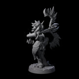 Feather Bow Ranger Miniature for Dungeons and Dragons, Pathfinder or other TTRPGs