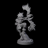 Feather Bow Ranger Miniature for Dungeons and Dragons, Pathfinder or other TTRPGs