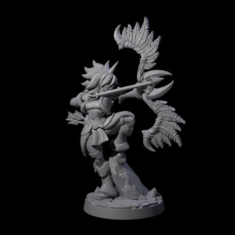 Feather Bow Ranger Miniature for Dungeons and Dragons, Pathfinder or other TTRPGs
