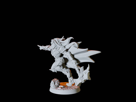 Female Human Warrior Miniature for Dungeons and Dragons, Pathfinder or other TTRPGs