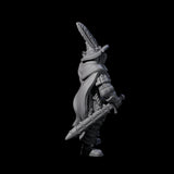 Female Inquisition Hunter A Miniature for Dungeons and Dragons, Pathfinder or other TTRPGs