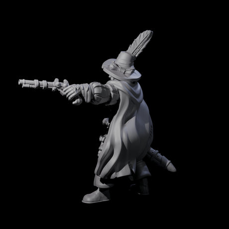 Female Inquisition Hunter A Miniature for Dungeons and Dragons, Pathfinder or other TTRPGs