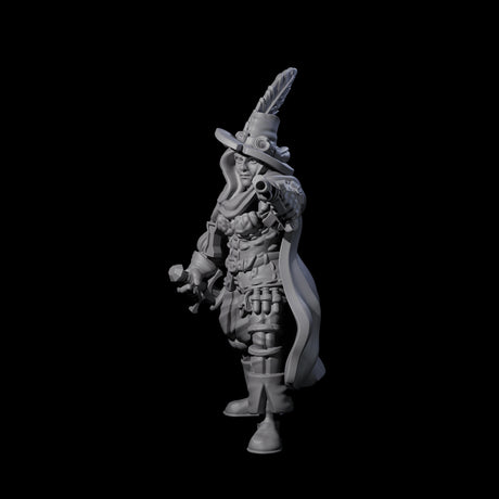 Female Inquisition Hunter A Miniature for Dungeons and Dragons, Pathfinder or other TTRPGs