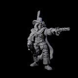 Female Inquisition Hunter A Miniature for Dungeons and Dragons, Pathfinder or other TTRPGs