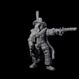 Female Inquisition Hunter A Miniature for Dungeons and Dragons, Pathfinder or other TTRPGs