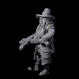 Female Inquisition Hunter B Miniature for Dungeons and Dragons, Pathfinder or other TTRPGs