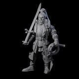 Female Inquisition Hunter C Miniature for Dungeons and Dragons, Pathfinder or other TTRPGs